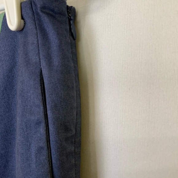 Boden Sz US 4L Multicolor Geometric Stripe Knee Length Cotton Straight Skirt - Picture 3 of 8